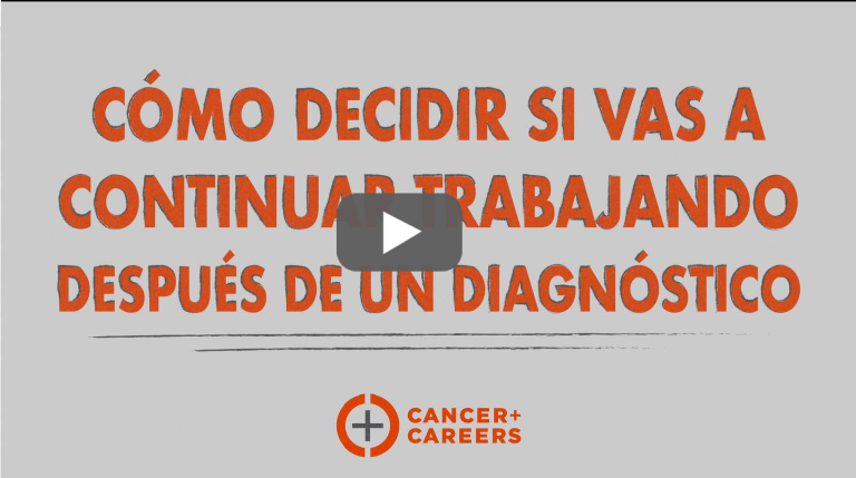 Cómo decidir si vas a continuar trabajando después de un diagnostico