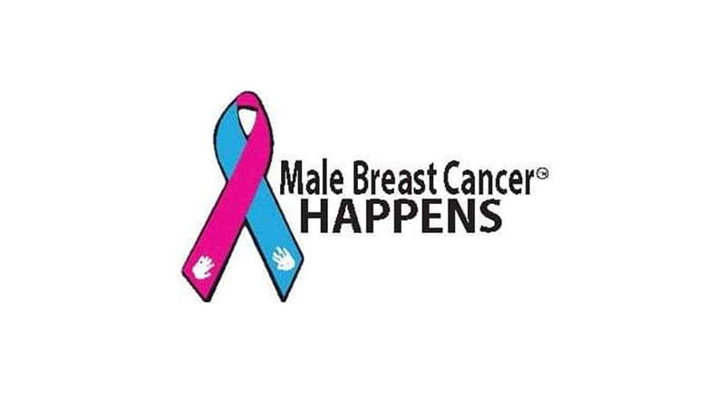 Male Breast Cancer Happens logo