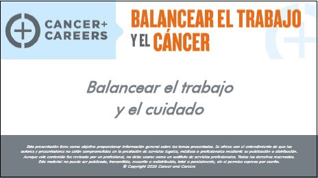 Balancear el trabajo y el cuidado 2026