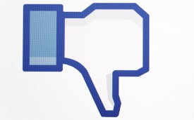 Facebook thumbs down dislike